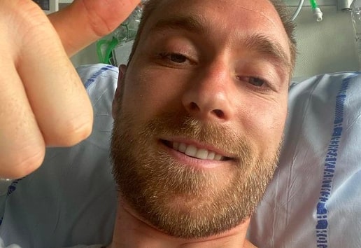 Кристиан Эриксен впервые обратился к болельщикам после остановки сердца на Евро-2020 - изображение обложка