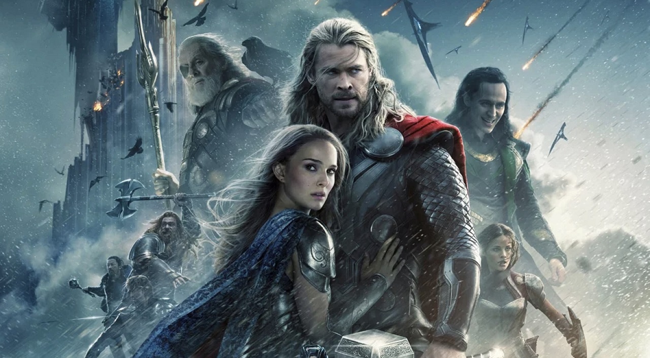 Обложка: постер фильма «Тор: Любовь и гром»