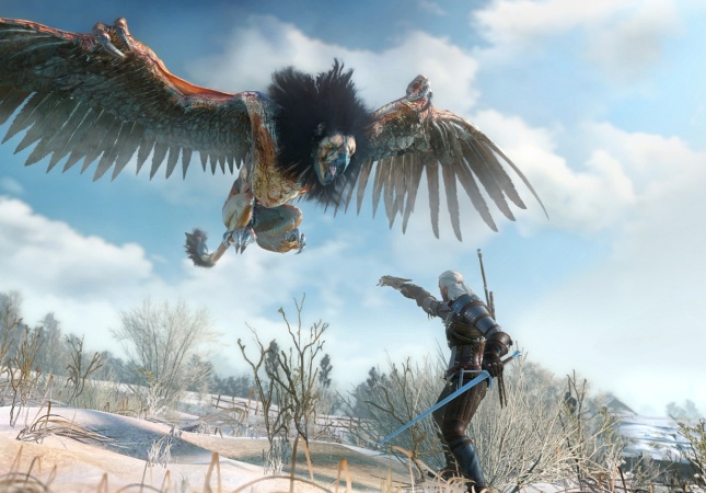 Гифка дня: какой-то неправильный монстр в The Witcher 3: Wild Hunt - изображение обложка