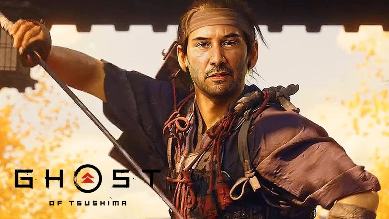 Киану Ривз стал героем Ghost of Tsushima. Все благодаря DeepFake - изображение обложка