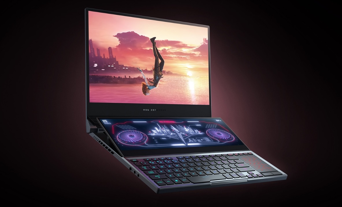Asus представила ROG Zephyrus Duo 15: двухэкранный геймерский ноутбук по цене от 254 000 рублей - изображение обложка
