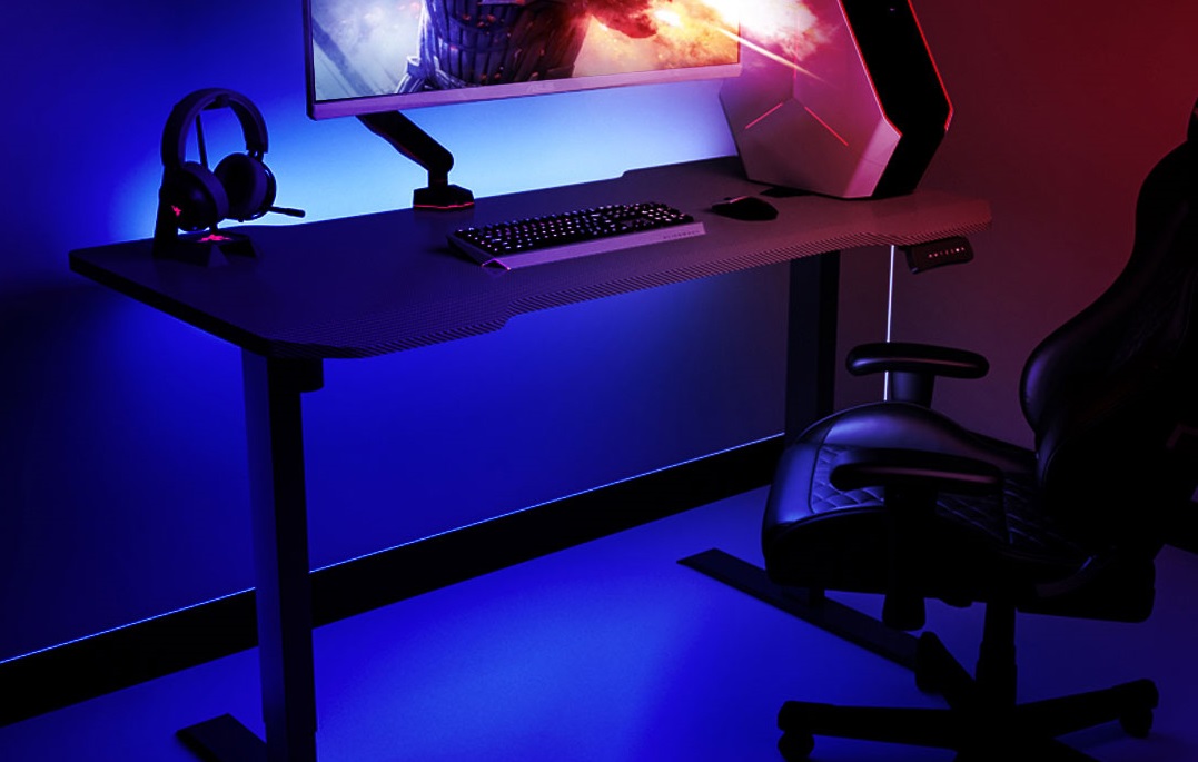 На краудфандинге Xiaomi вышли изогнутый бюджетный геймерский монитор и стол с регулировкой высоты - изображение обложка