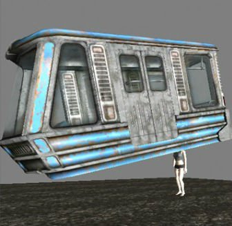 Геймдизайн от бога: в Fallout 3 поезд был «прикреплен» к голове героя