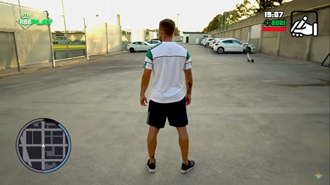 Футбольный клуб «Бетис» снял пародию на серию GTA, чтобы представить нового игрока - изображение обложка