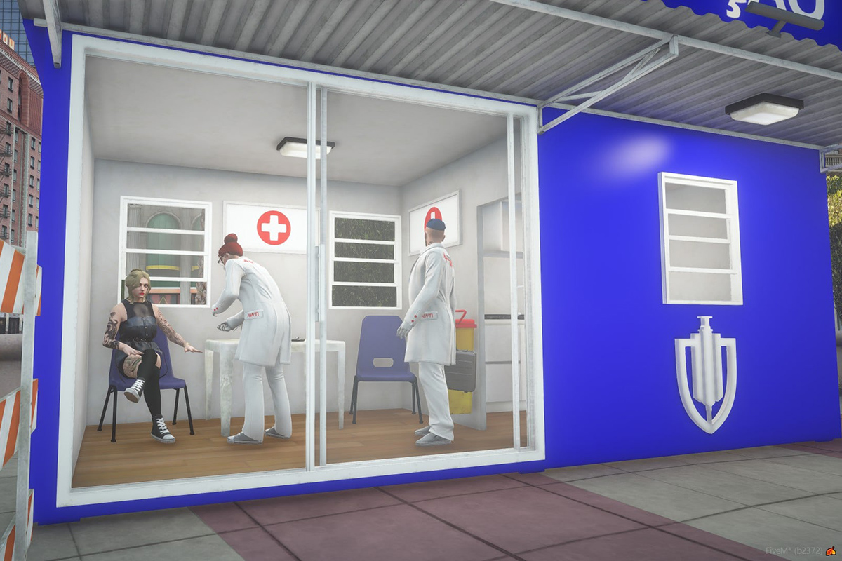 Бразильские игроки ролевого сервера в GTA Online были привиты вакциной Pfizer - изображение обложка