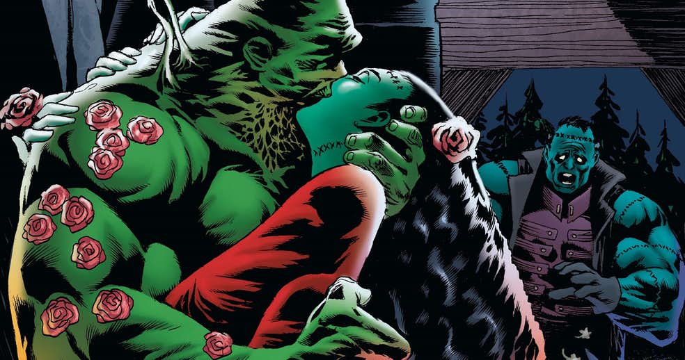 Издательство DC отметит День святого Валентина историями о влюбленных монстрах - изображение обложка