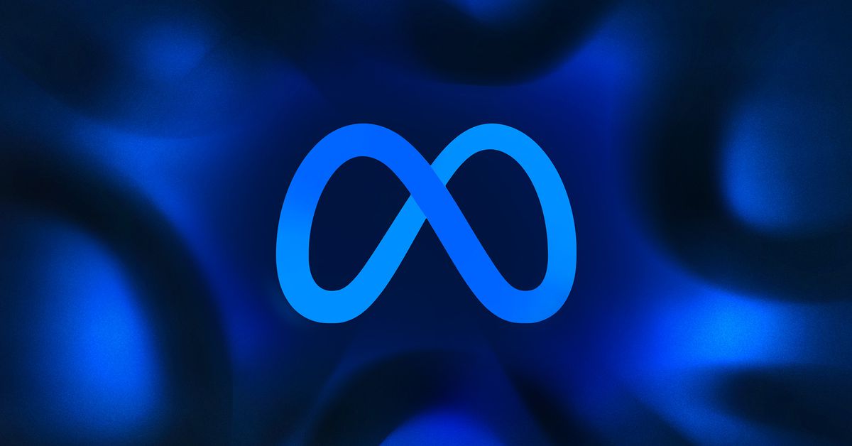 Обложка: логотип Meta