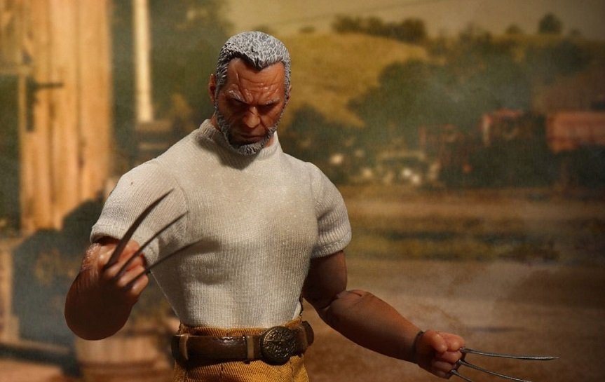 Новая фигурка Старика Логана выполнена в стиле оригинального комикса - изображение обложка