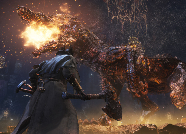 Датамайнер нашел в файлах альфа-версии Bloodborne альтернативную версию Королевы Нечистокровных - изображение обложка