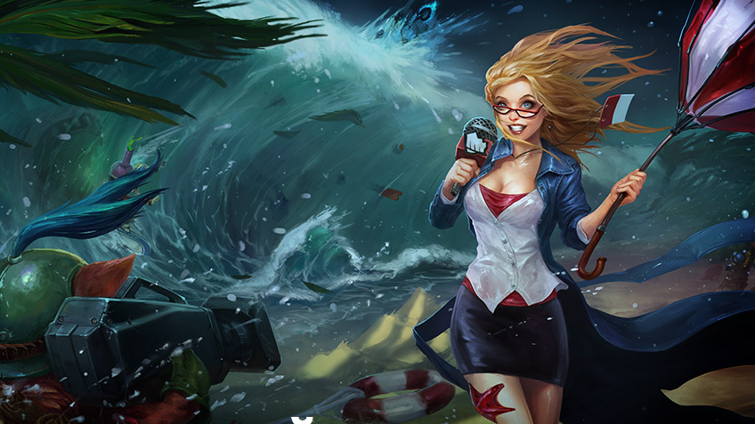 В League of Legends появился новый образ - Синоптик Жанна - изображение обложка