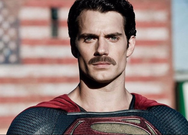 Усы Супермена захватывают Интернет. Warner Bros., возьмите на заметку! - изображение обложка