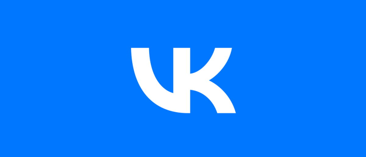 Обложка: лого VK