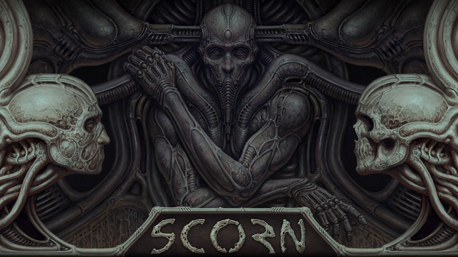 Обложка: арт из Scorn