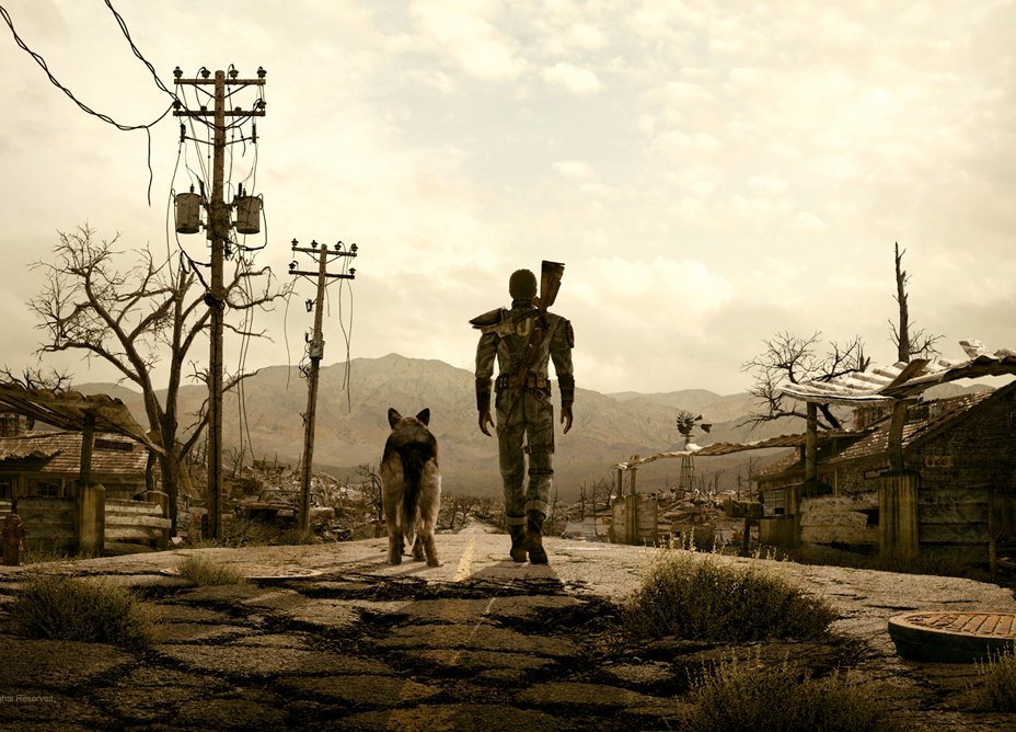 Twitch застрял в стене в Fallout 3 - изображение обложка