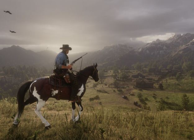 Гифка дня: проблемы путешествий группой в Red Dead Redemption 2