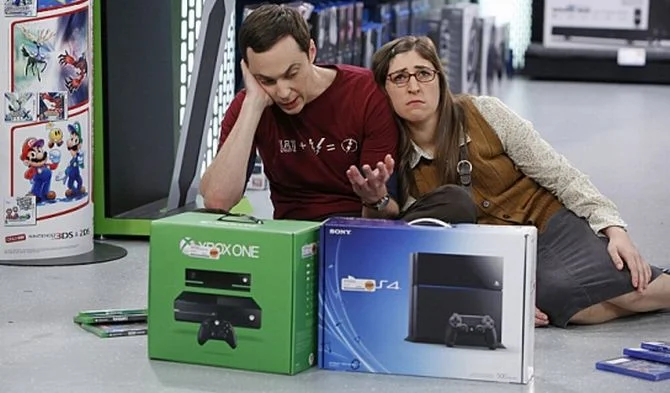 Шелдон выбирает между PS4 и Xbox One в новой «Теории большого взрыва» - изображение обложка