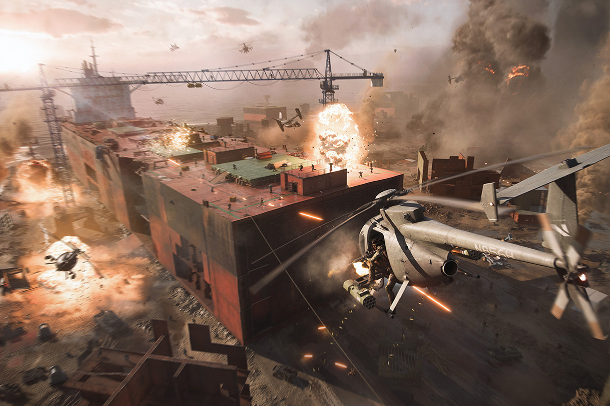 Создатели Battlefield 2042 сообщили о намерении переработать карты в сетевом режиме