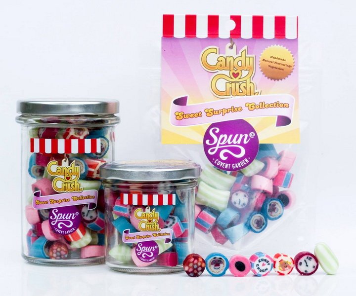 Candy Crush Saga превратили в настоящие сладости - изображение обложка