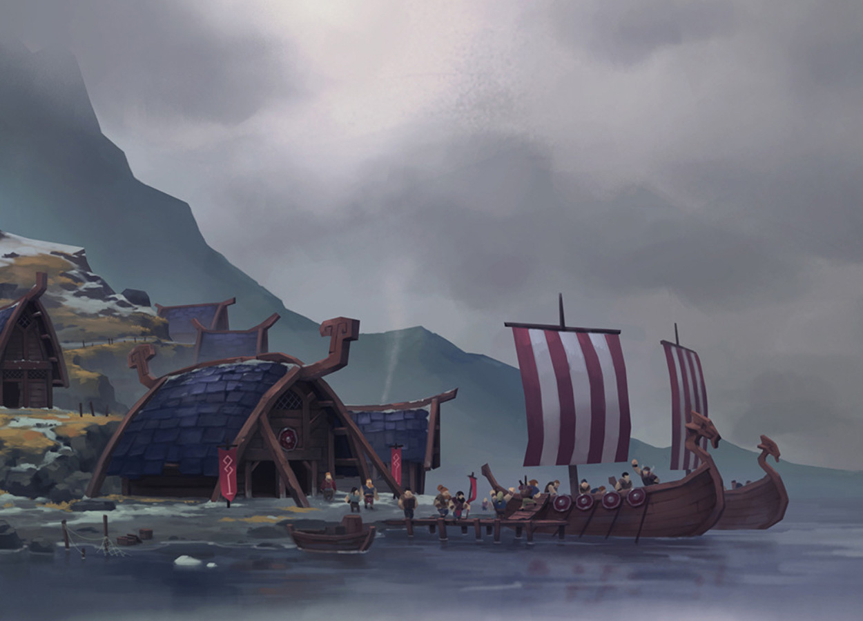 «Ламповая» RTS Northgard выйдет в марте. Игроки и критики от нее в полном восторге!