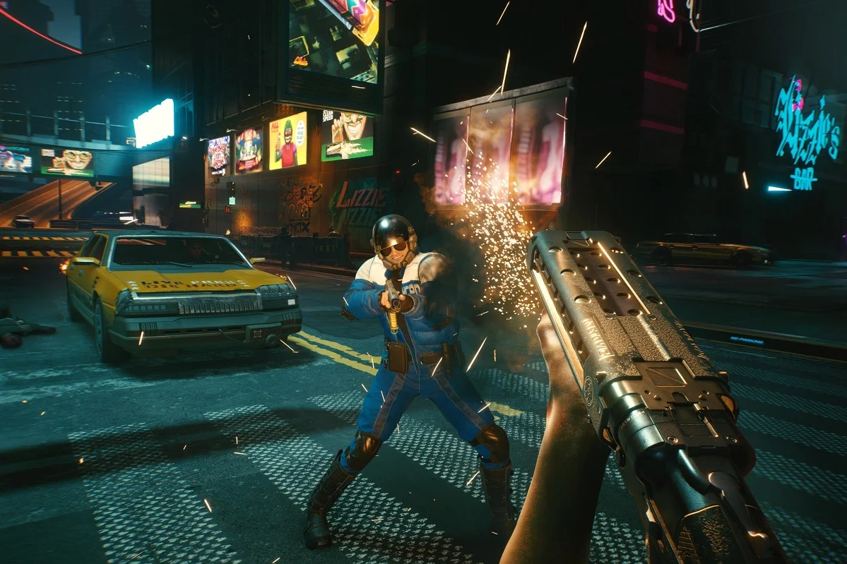 Новый геймплейный трейлер Cyberpunk 2077 посвящен работе видеокарт RTX 30 - изображение обложка