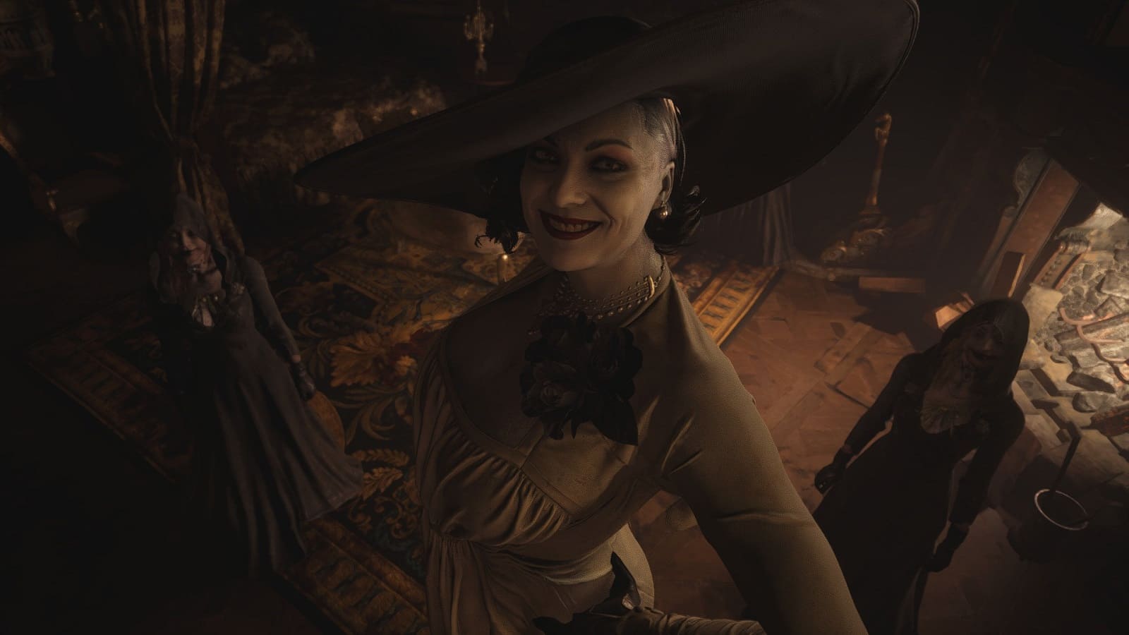 Леди Димитреску из Resident Evil: Village победили журнальным столиком - изображение обложка