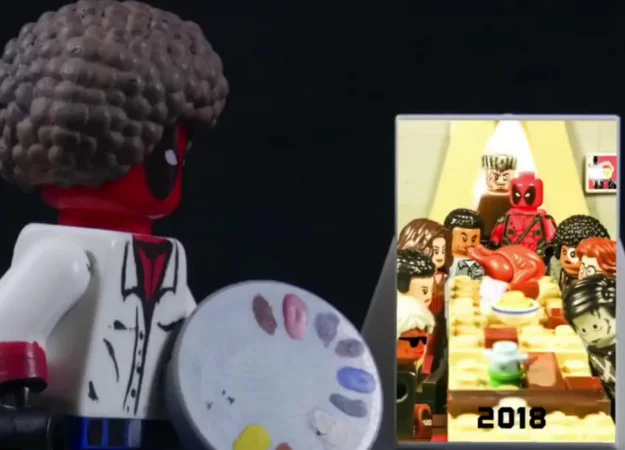 Ми-ми-ми! Дебютный тизер «Дэдпула 2» воссоздали при помощи LEGO - изображение обложка