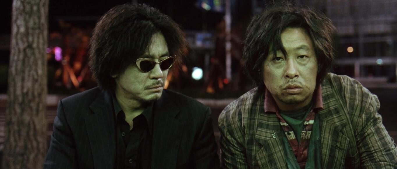 Кадр из фильма «Олдбой» (2003)