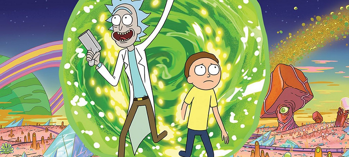Вышло новое промо «Рика и Морти». В нем герой попал внутрь игры - изображение обложка
