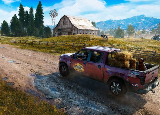 Гифка дня: водитель на одну звездочку в Uber в Far Cry 5 - изображение обложка