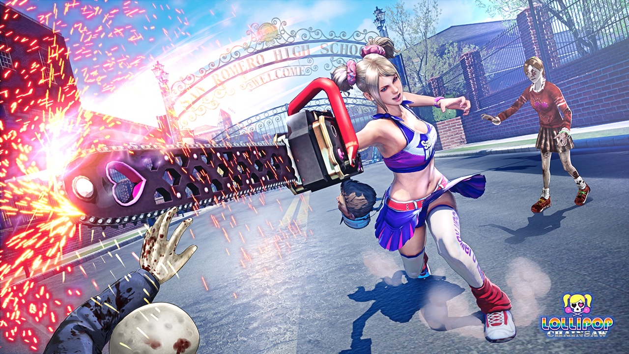 Обложка: скриншот из Lollipop Chainsaw