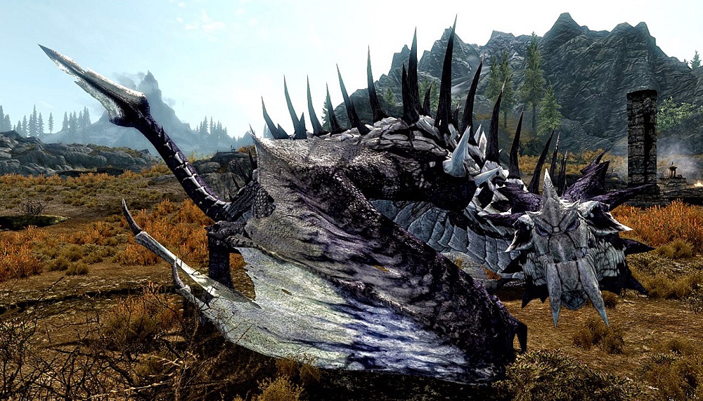 Авторы Fallout 76 использовали для анимации одного из существ скрипты драконов из Skyrim