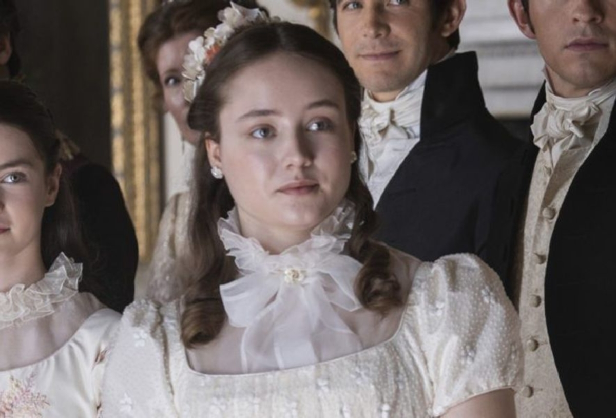 Обложка: кадр из сериала «Бриджертоны»