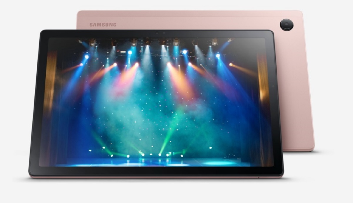 Samsung представила бюджетный 10-дюймовый планшет Galaxy Tab A8 - изображение обложка