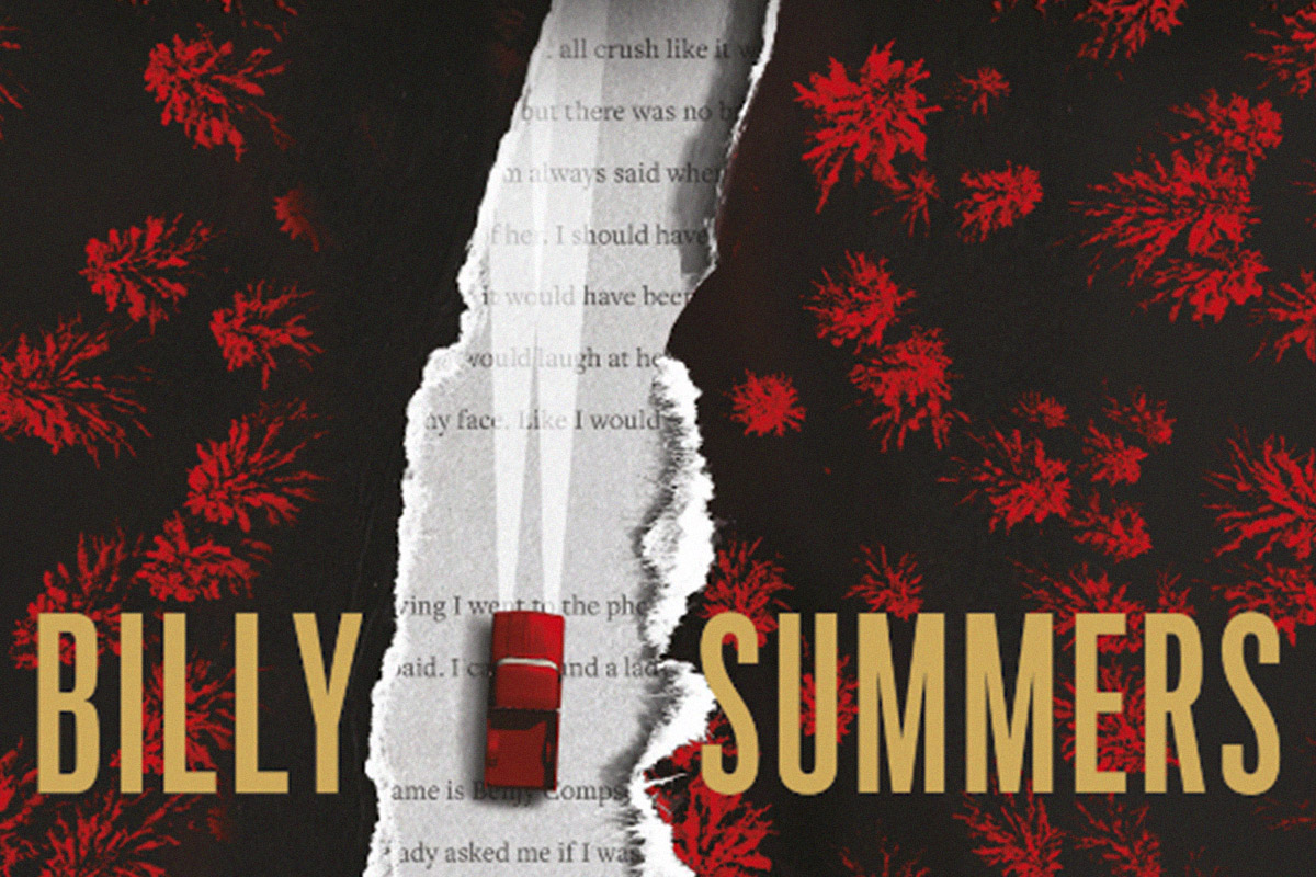 Обложка: Фрагмент оформления романа «Билли Саммерс»