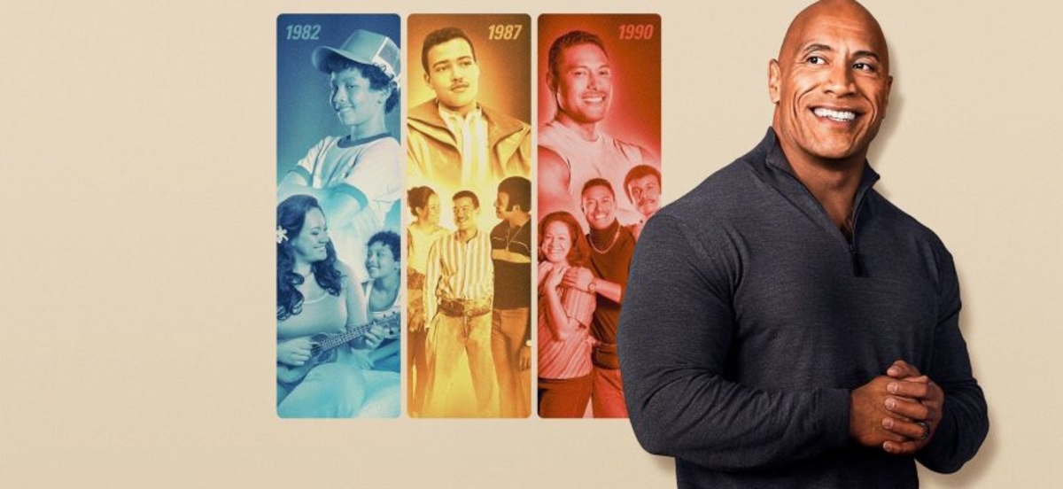 Дуйэн Джонсон поделился фото со съёмок рождественского эпизода «Молодого Скалы» - изображение обложка