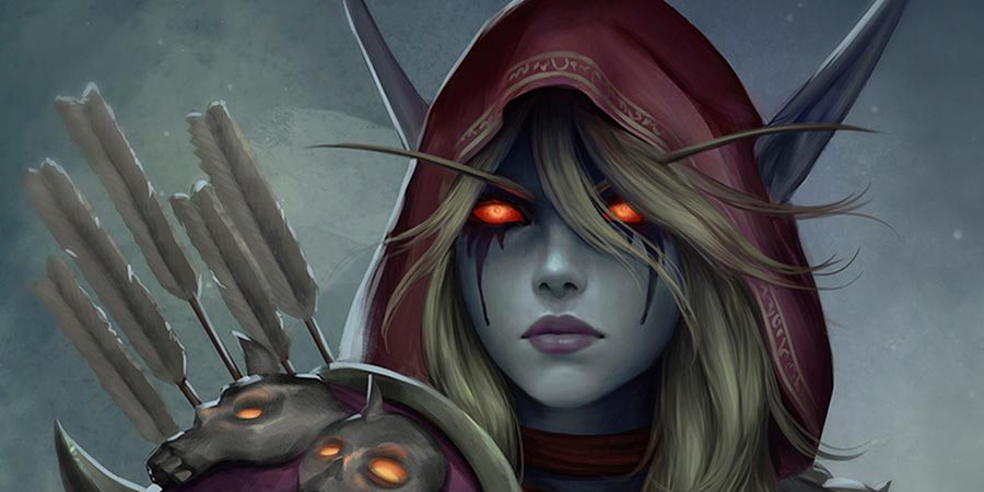 Новый кинематографический ролик по WoW: Battle for Azeroth. Варок Саурфанг бросает вызов Сильване!  - изображение обложка