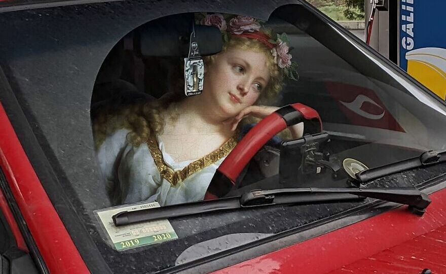 Украинский художник отправляет героев классической живописи в современный мир - изображение обложка