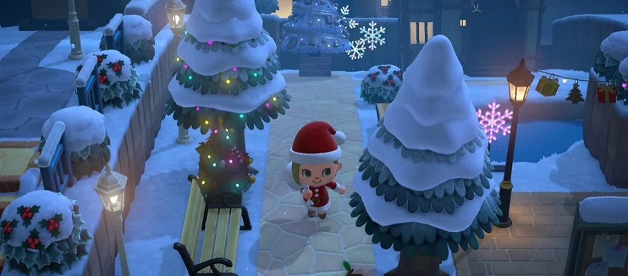 Зимнее обновление Animal Crossing New Horizons: праздники и новые предметы - изображение обложка