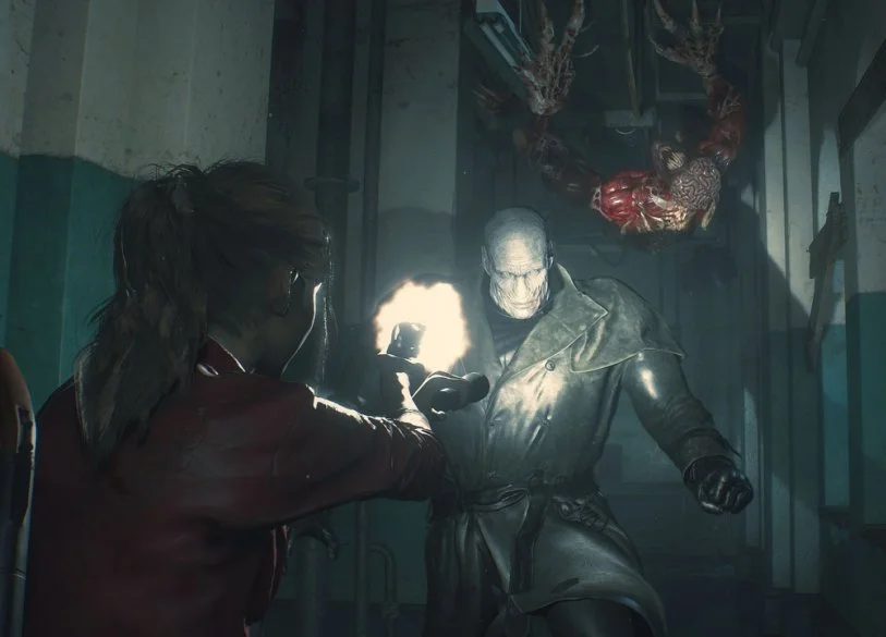 Клэр и Ада против устрашающего Т-00 в новом геймплее ремейка Resident Evil 2 [обновлено] - изображение обложка