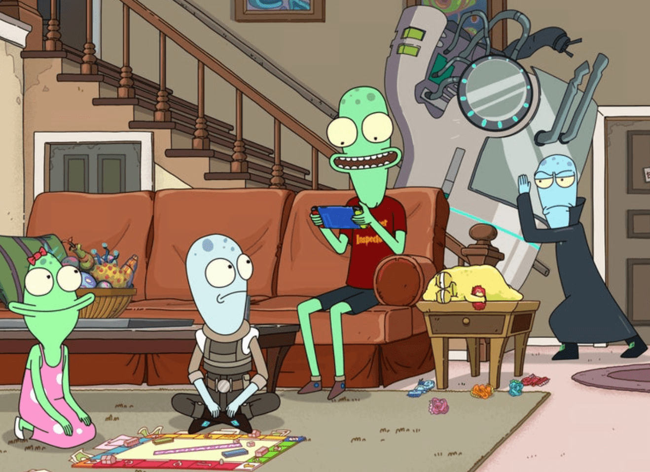 Вышел трейлер Solar Opposites. Это новый сериал от авторов «Рика и Морти» - изображение обложка