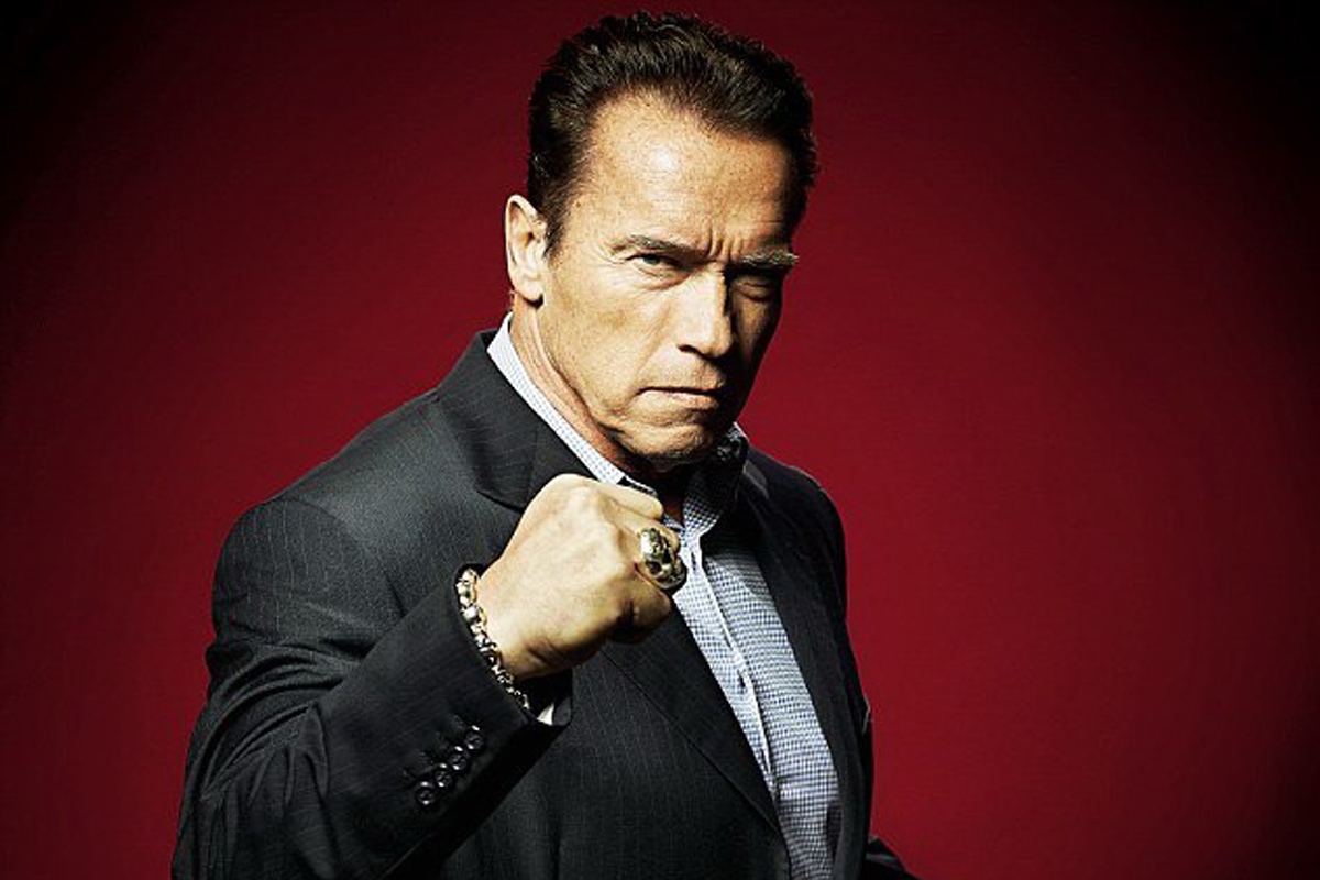 На первом фото со съемок Kung Fury 2 Арнольд Шварценеггер стал президентом США - изображение обложка