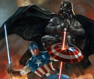 Что общего у Капитана Америка и Дарта Вейдера? Оказывается, немало! - изображение обложка