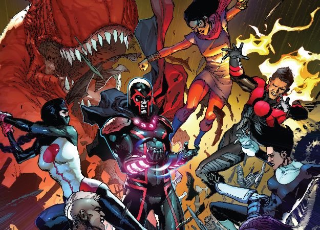 Война мутантов и нелюдей продолжается - изображение обложка