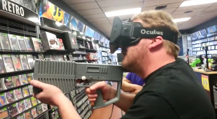 Для очков Oculus Rift сконструировали винтовку
 - изображение обложка