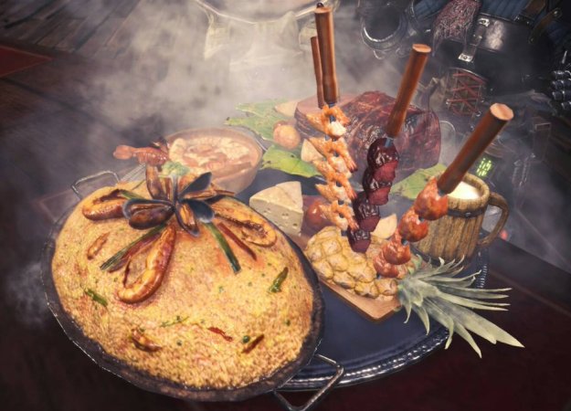 Аж слюнки потекли! Еда из Monster Hunter World, воссозданная в жизни, выглядит слишком аппетитно - изображение обложка