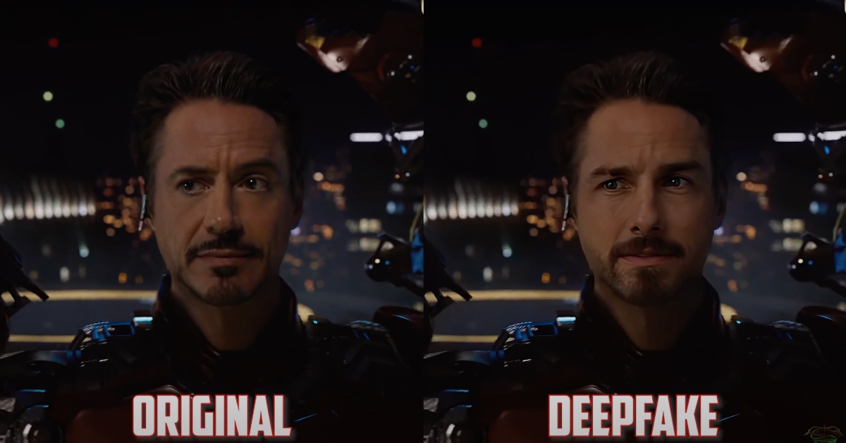 DeepFake: Том Круз заменил Роберта Дауни младшего в роли Железного человека - изображение обложка