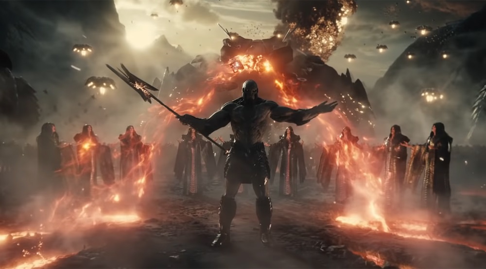 Появилось изображение Дарксайда на троне из «Лиги справедливости» Зака Снайдера - изображение обложка