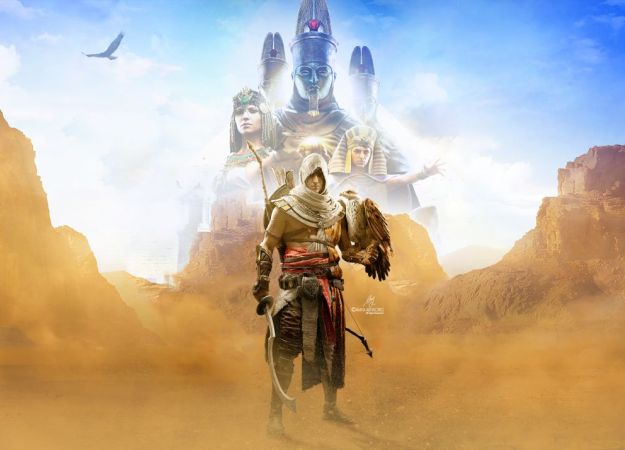 Гифка дня: продвинутые технологии Египта в Assassinʼs Creed: Origins - изображение обложка