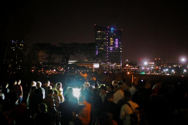 Жители Филадельфии поиграли в «Тетрис» на стенах небоскреба
- изображение обложка