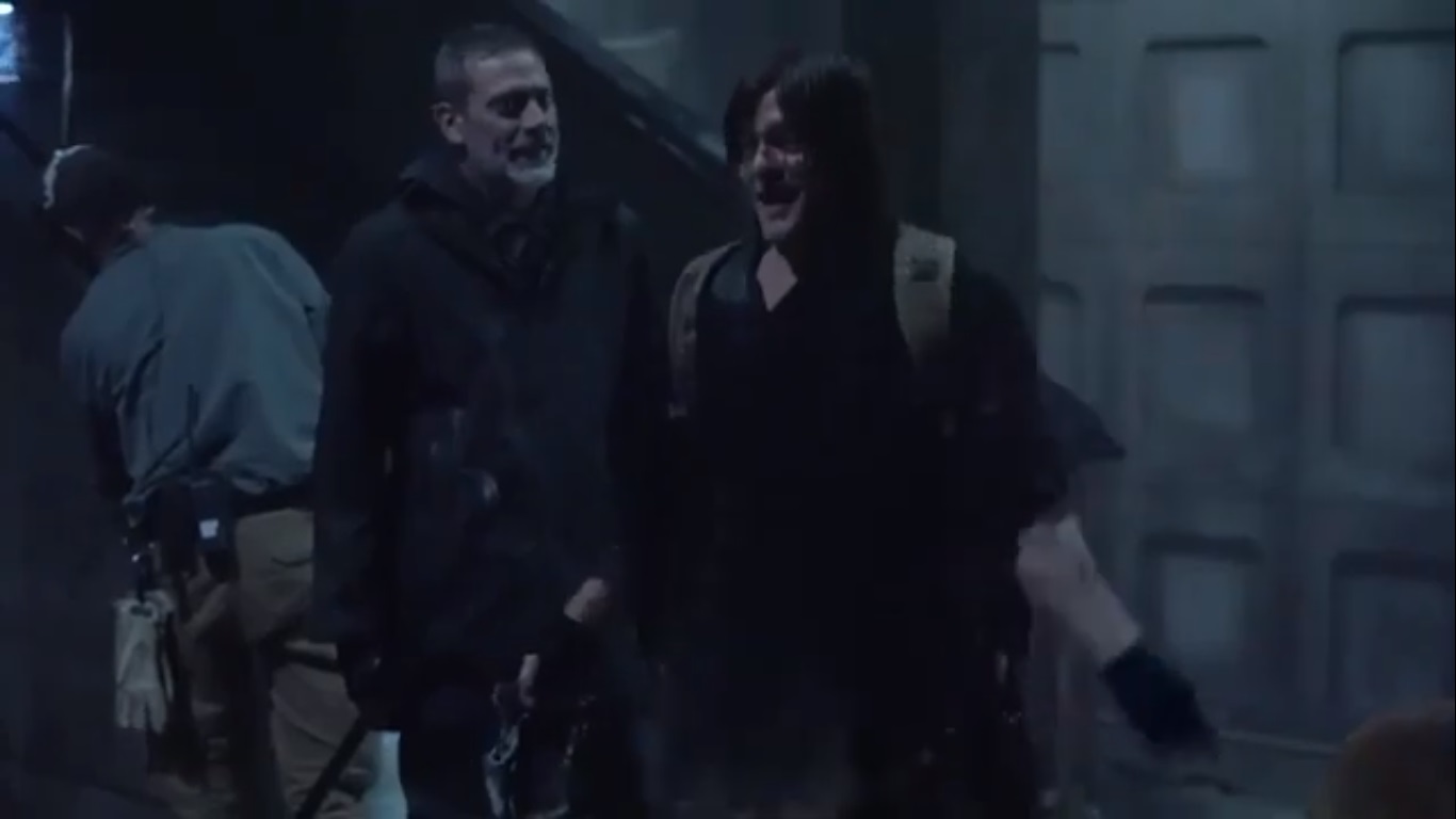 Ниган и Мэгги появились вместе в новом видео финального сезона «Ходячих мертвецов» - изображение обложка